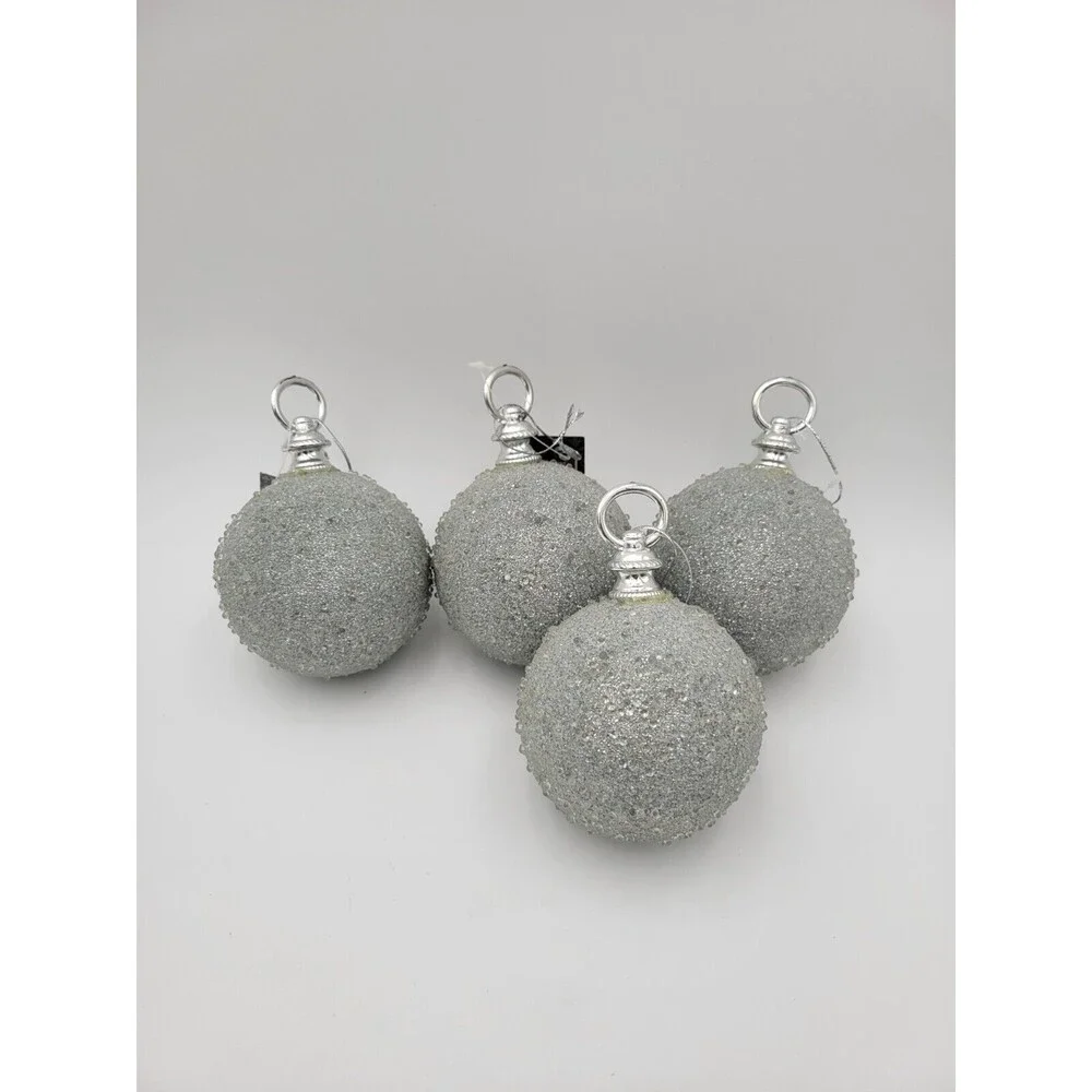 Set‎ of 4 Holiday Time Silver 3